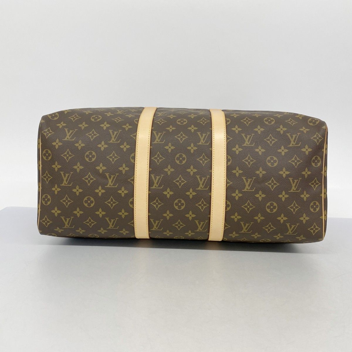 Louis Vuitton Boston Bag Monogram Keepall 50 Brown — view 3