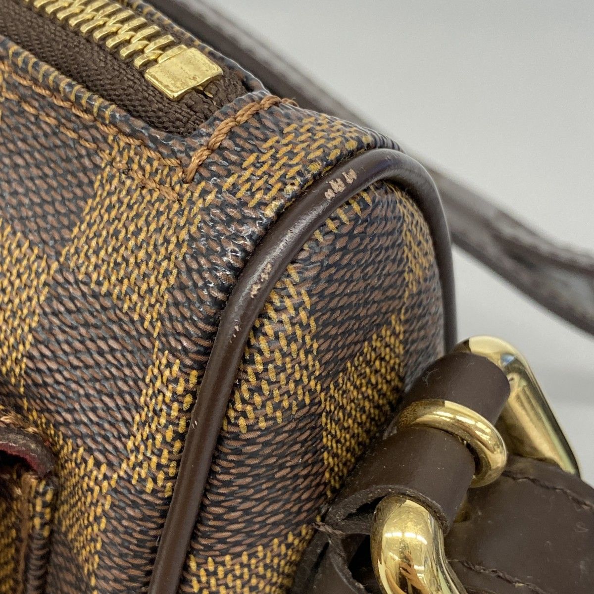 Louis Vuitton Shoulder Bag Damier Ravello GM Ebene — view 6