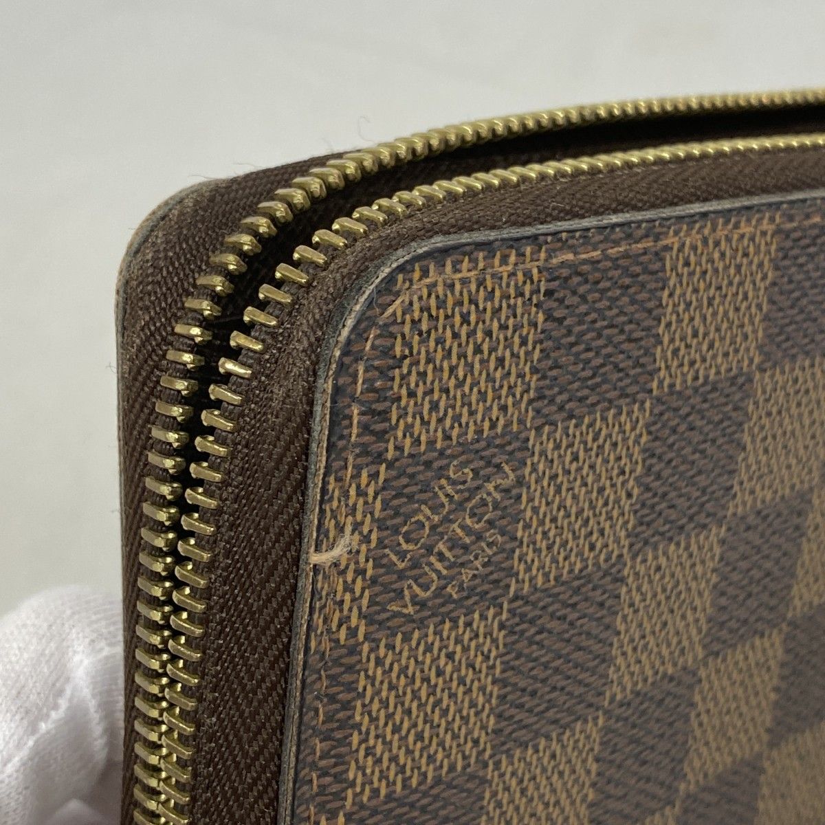 Louis Vuitton Wallet Damier Zippy Ebene — view 5