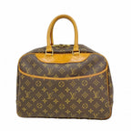 Louis Vuitton Handbag Monogram Deauville Brown