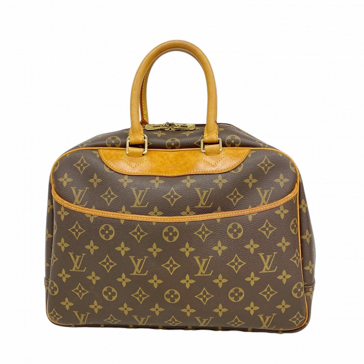Louis Vuitton Handbag Monogram Deauville Brown