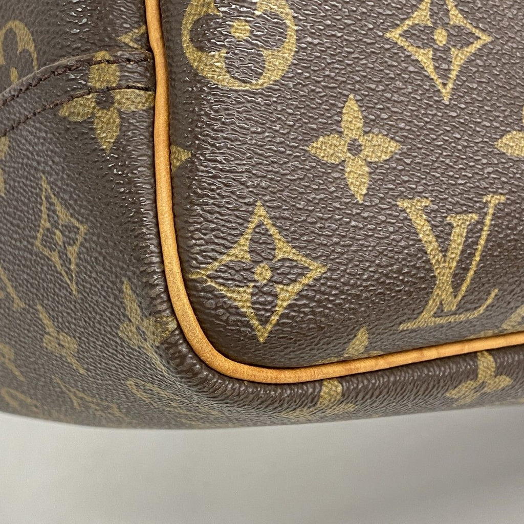 Louis Vuitton Handbag Monogram Deauville Brown — view 8
