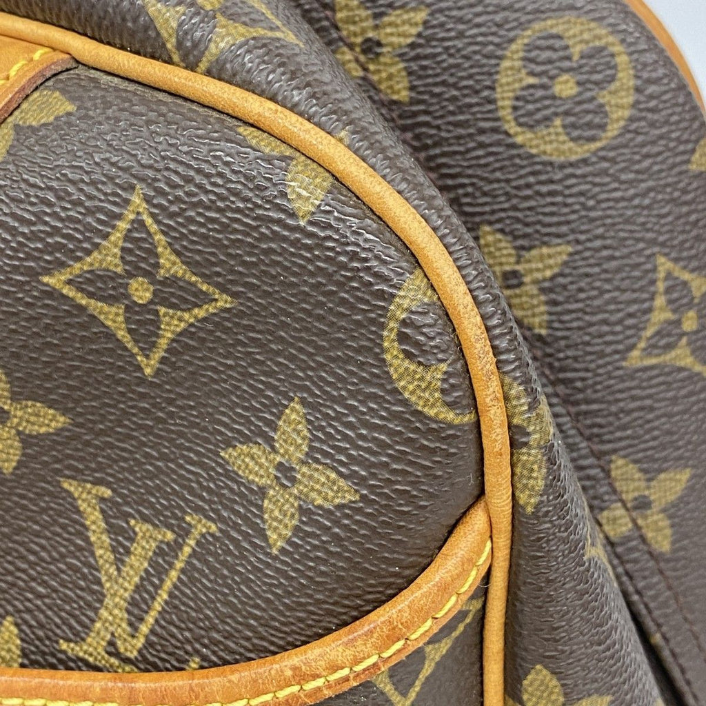 Louis Vuitton Handbag Monogram Deauville Brown — view 7