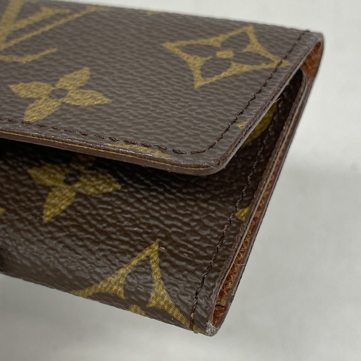 Louis Vuitton Key Case Monogram Multicles 4 Brown Key Holder — view 6