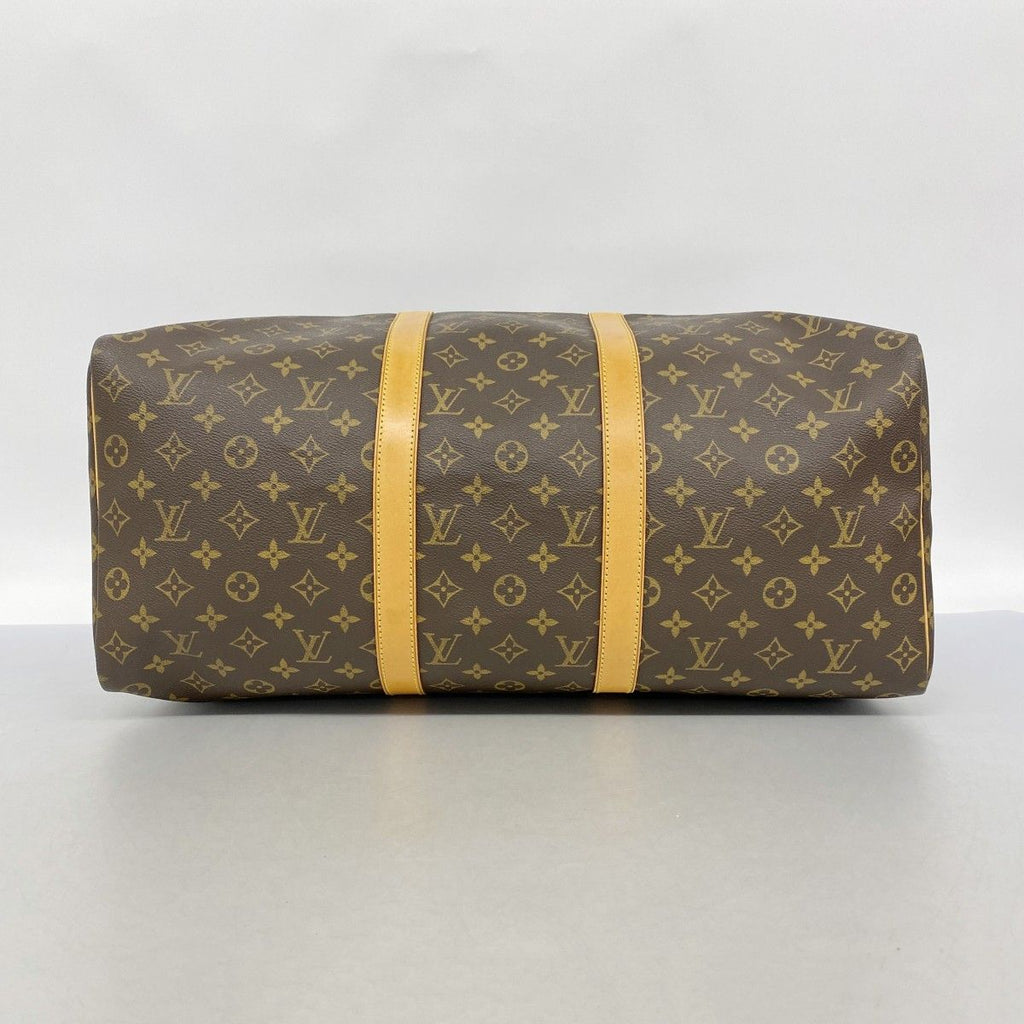 Louis Vuitton Boston Bag Monogram Keepall 50 Brown — view 3