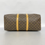 Louis Vuitton Boston Bag Monogram Keepall 50 Brown — view 3
