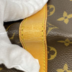 Louis Vuitton Boston Bag Monogram Keepall 50 Brown — view 6