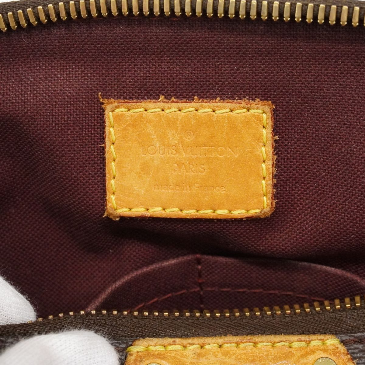 Louis Vuitton Handbag Monogram Turenne MM Brown — view 5