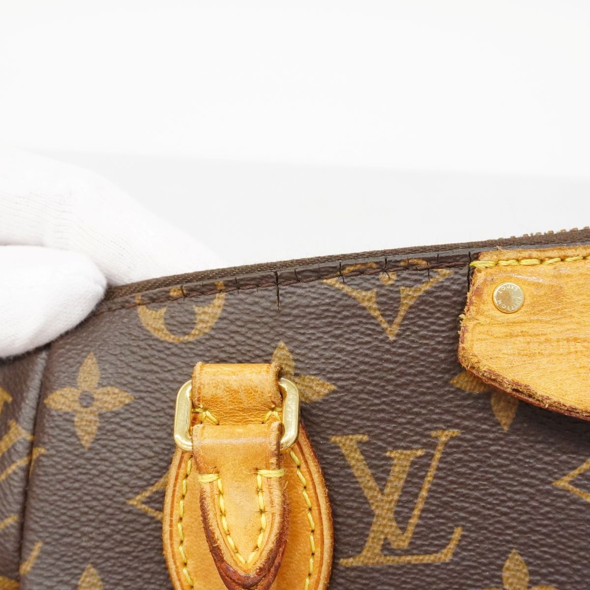 Louis Vuitton Handbag Monogram Turenne MM Brown — view 7