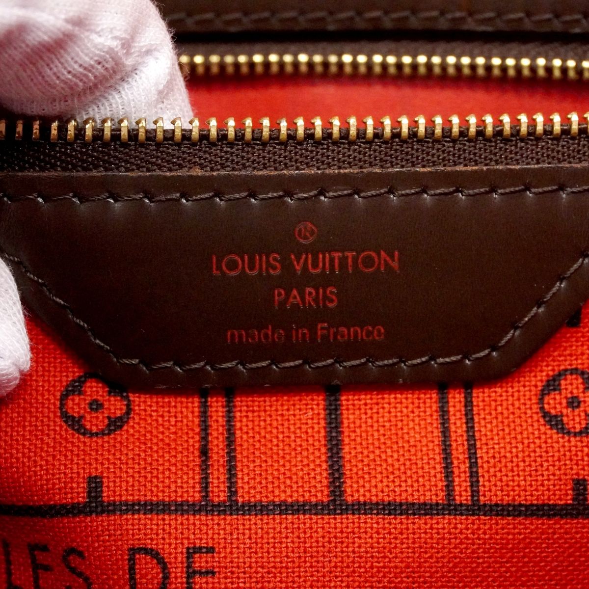 Louis Vuitton Tote Damier Neverfull MM Ebene — view 5