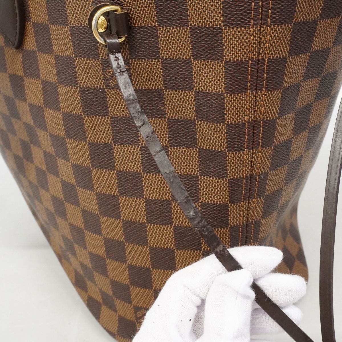 Louis Vuitton Tote Damier Neverfull MM Ebene — view 6