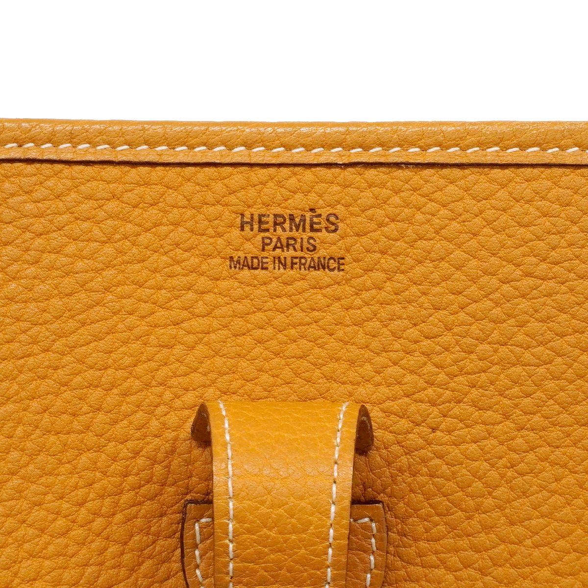 Hermes Shoulder Bag Evelyne Ardennes Natural Gold — view 5