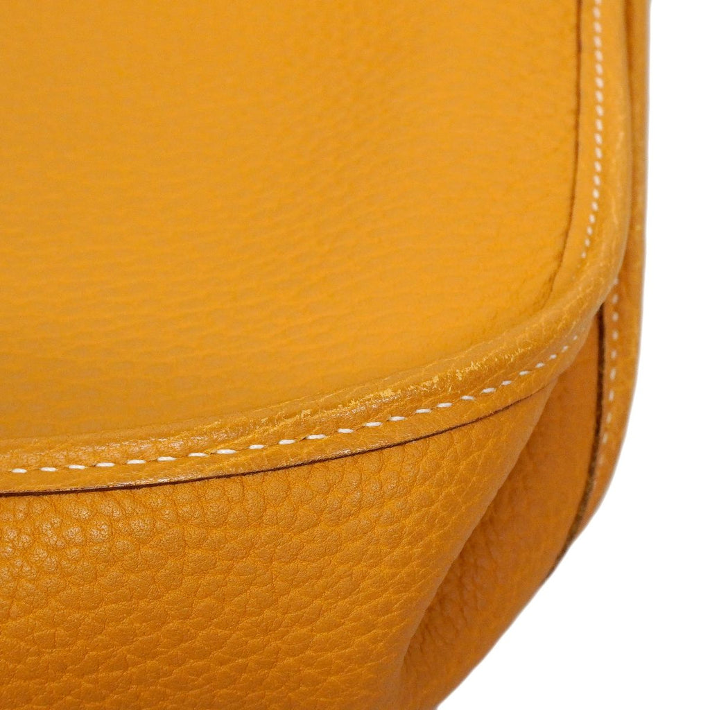 Hermes Shoulder Bag Evelyne Ardennes Natural Gold — view 6