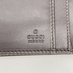 Gucci Wallet GG Canvas Sherry Line Brown Gold — view 4