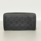 Gucci Wallet Guccissima Leather Black Gold — view 9
