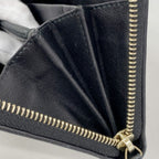 Gucci Wallet Guccissima Leather Black Gold — view 7