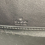 Gucci Wallet Guccissima Leather Black Gold — view 4