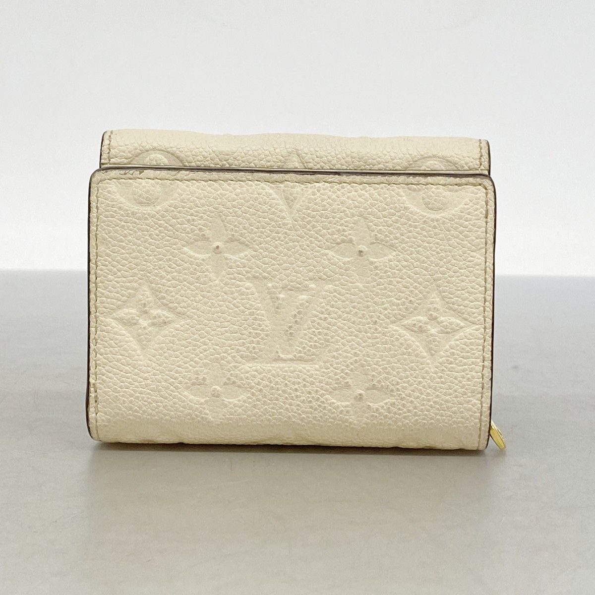 Louis Vuitton Trifold Wallet Monogram Empreinte Portefeuille Metis Compact Cream — view 9