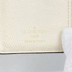Louis Vuitton Trifold Wallet Monogram Empreinte Portefeuille Metis Compact Cream — view 4