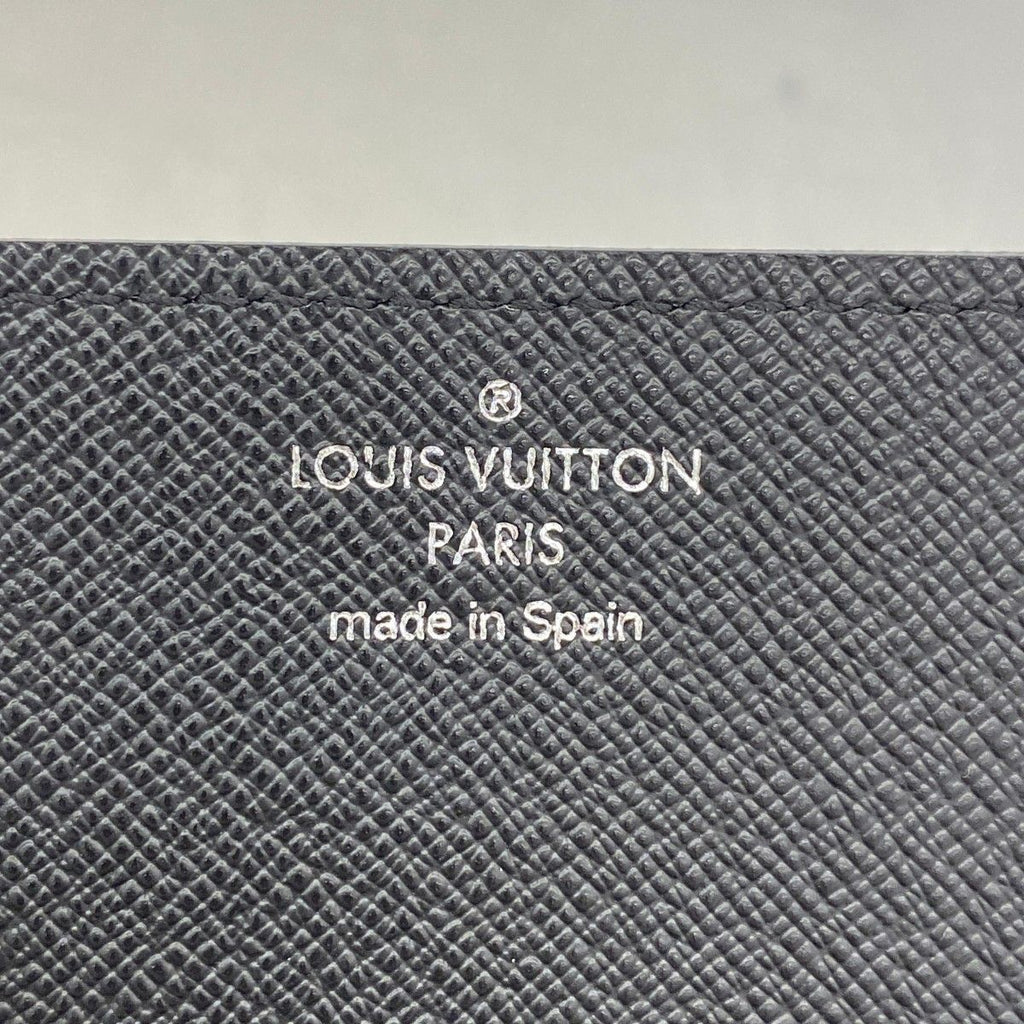 Louis Vuitton Business Card Holder Taiga Envelope Carte de Visite Ardoise — view 4