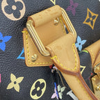 Louis Vuitton Handbag Monogram Multicolor Speedy 30 Noir — view 6