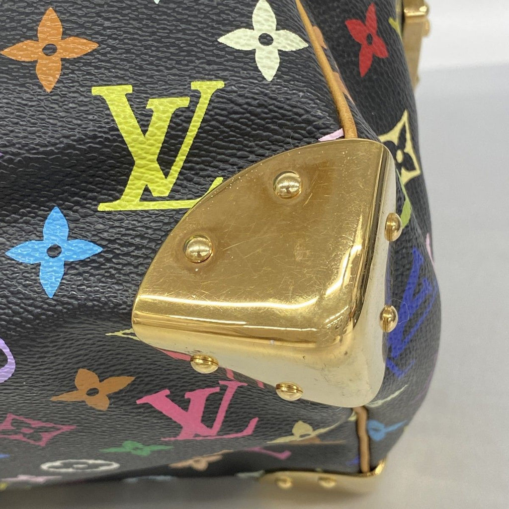 Louis Vuitton Handbag Monogram Multicolor Speedy 30 Noir — view 8