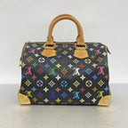 Louis Vuitton Handbag Monogram Multicolor Speedy 30 Noir — view 9