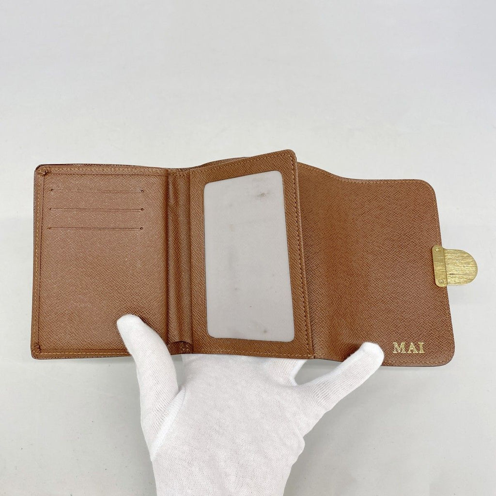 Louis Vuitton Trifold Wallet Monogram Portefeuille Joy Brown — view 3