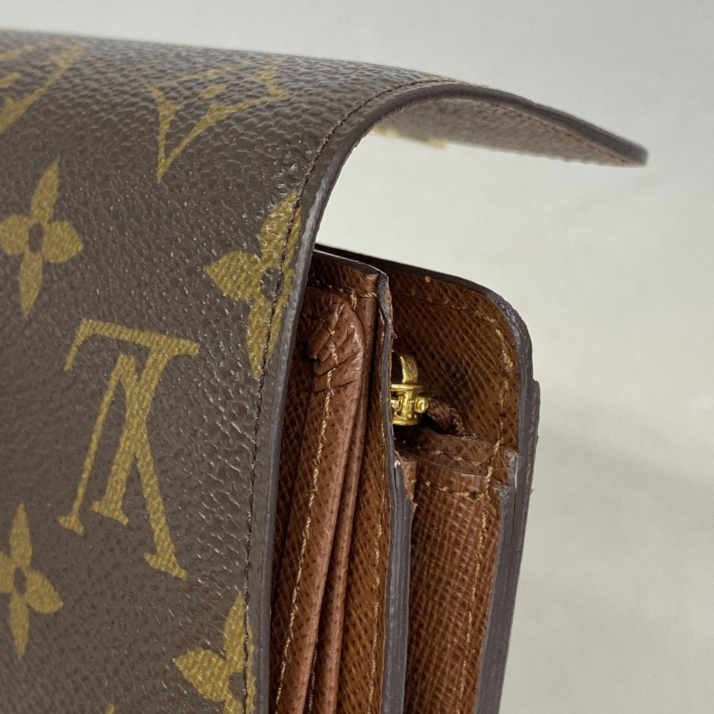 Louis Vuitton Trifold Wallet Monogram Portefeuille Joy Brown — view 7