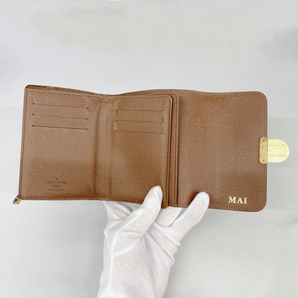 Louis Vuitton Trifold Wallet Monogram Portefeuille Joy Brown — view 4