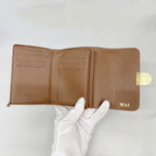 Louis Vuitton Trifold Wallet Monogram Portefeuille Joy Brown — view 4