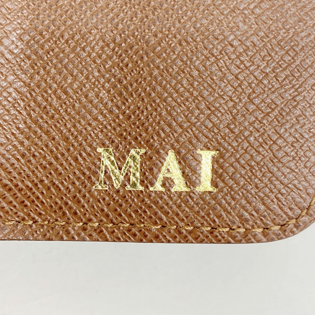 Louis Vuitton Trifold Wallet Monogram Portefeuille Joy Brown — view 6