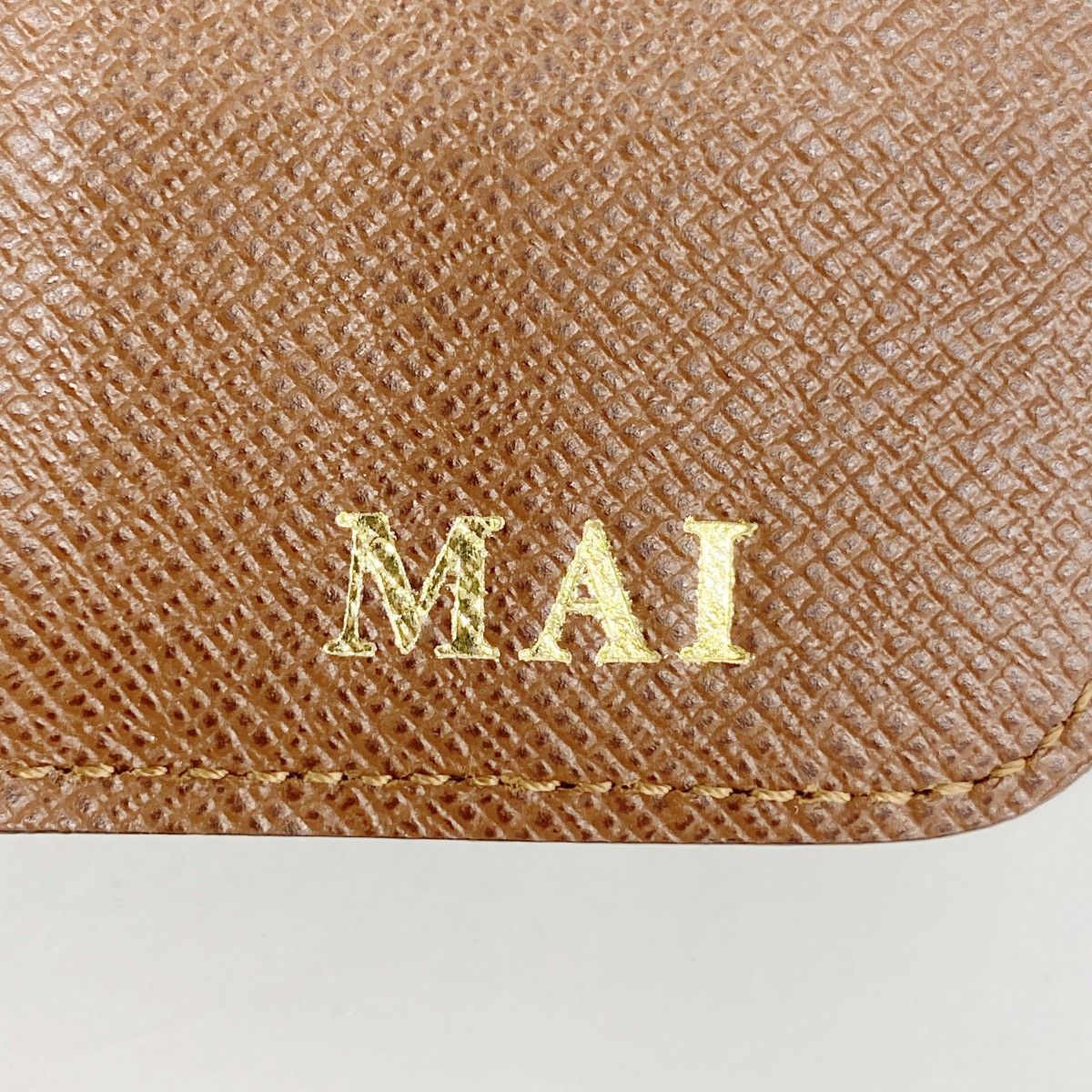 Louis Vuitton Trifold Wallet Monogram Portefeuille Joy Brown — view 6