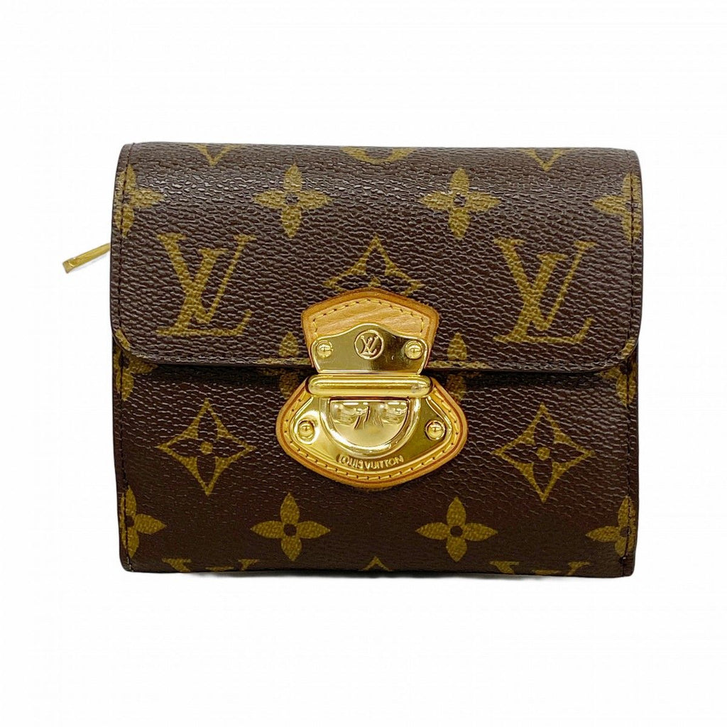 Louis Vuitton Trifold Wallet Monogram Portefeuille Joy Brown