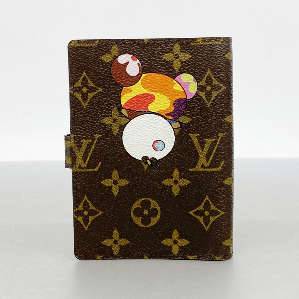 Louis Vuitton Notebook Cover Monogram Panda Agenda PM Brown — view 7