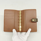 Louis Vuitton Notebook Cover Monogram Panda Agenda PM Brown — view 3