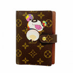 Louis Vuitton Notebook Cover Monogram Panda Agenda PM Brown