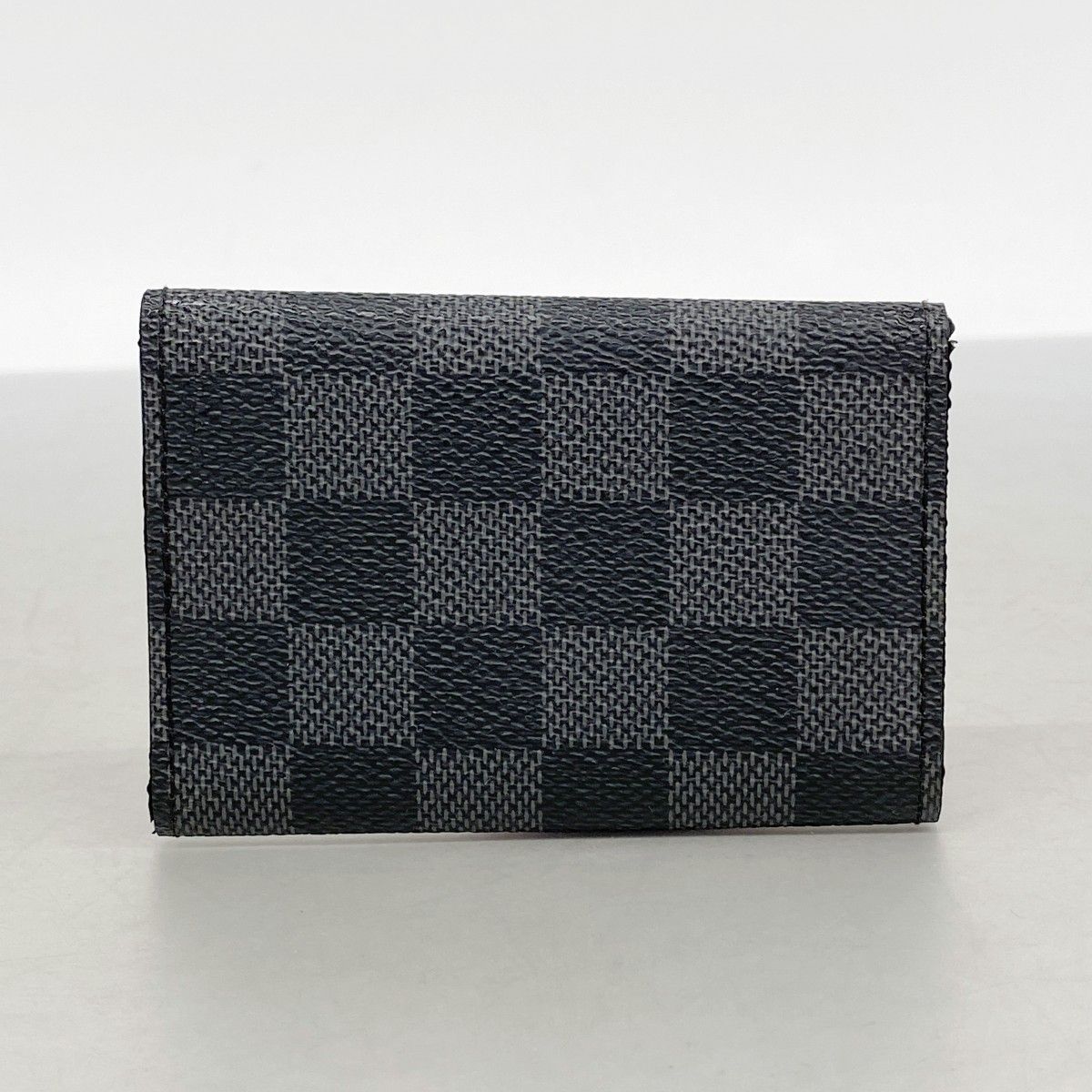 Louis Vuitton Key Case Damier Graphite Multicles 6 Black Key Holder — view 7