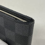 Louis Vuitton Key Case Damier Graphite Multicles 6 Black Key Holder — view 5