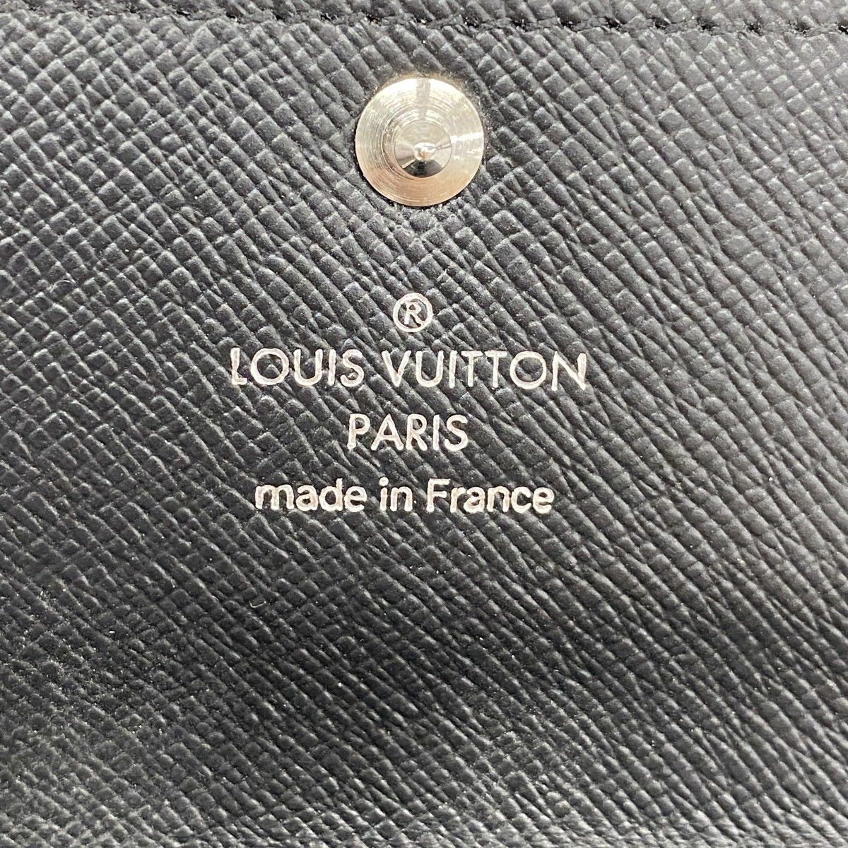 Louis Vuitton Key Case Damier Graphite Multicles 6 Black Key Holder — view 4