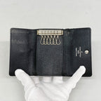 Louis Vuitton Key Case Damier Graphite Multicles 6 Black Key Holder — view 3