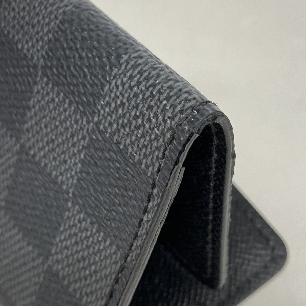 Louis Vuitton Key Case Damier Graphite Multicles 6 Black Key Holder — view 6