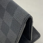 Louis Vuitton Key Case Damier Graphite Multicles 6 Black Key Holder — view 6