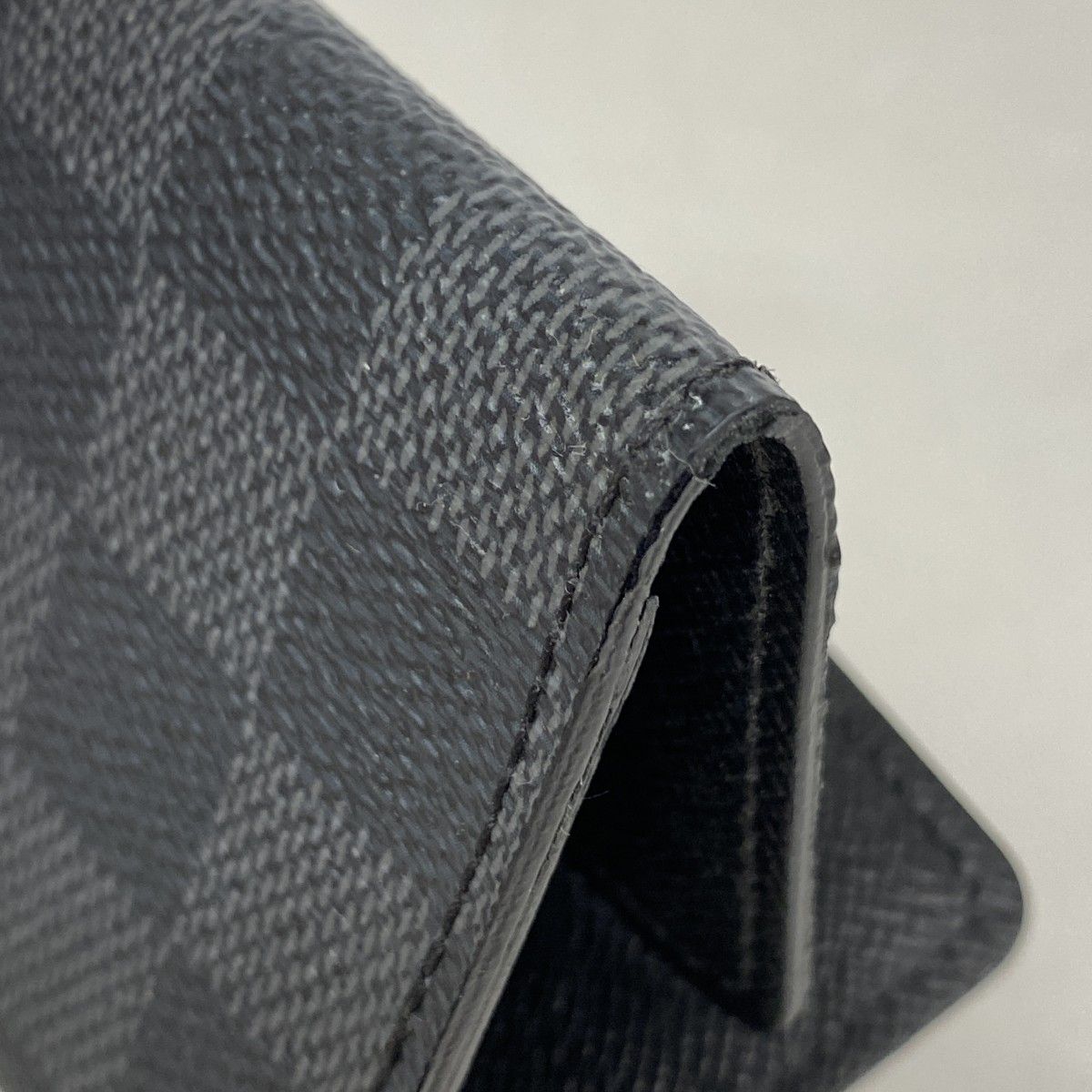 Louis Vuitton Key Case Damier Graphite Multicles 6 Black Key Holder — view 6