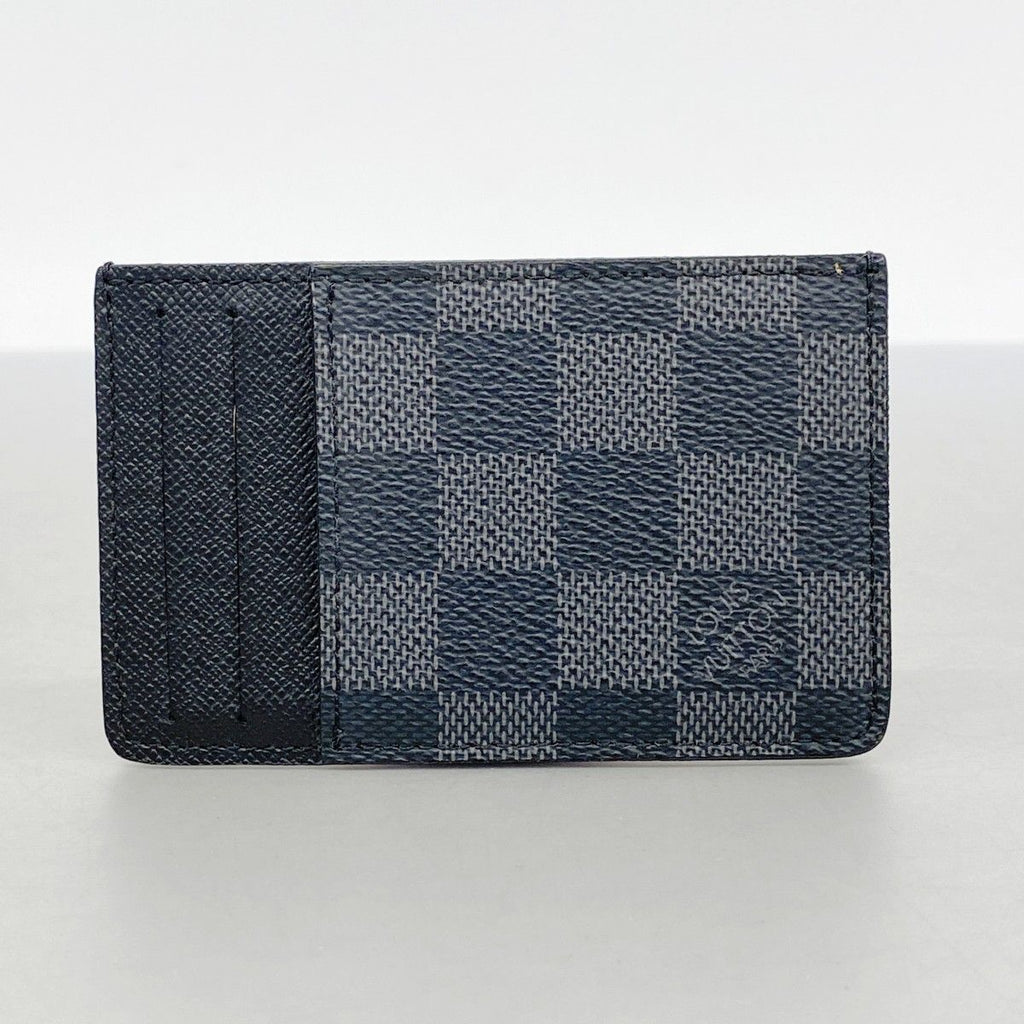 Louis Vuitton Card Case Damier Graphite Neo Holder Black — view 6