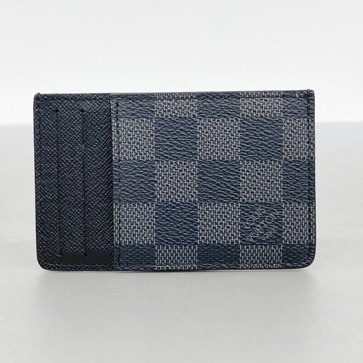 Louis Vuitton Card Case Damier Graphite Neo Holder Black — view 6