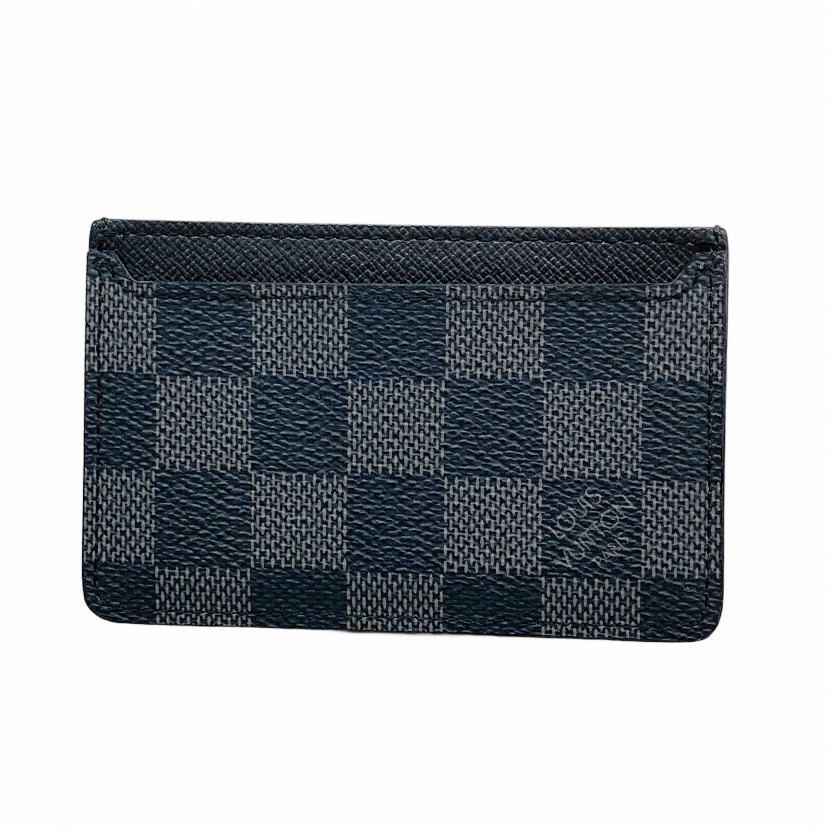 Louis Vuitton Card Case Damier Graphite Neo Holder Black