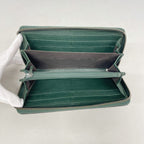 Gucci Wallet Micro Guccissima Leather Green Silver — view 3