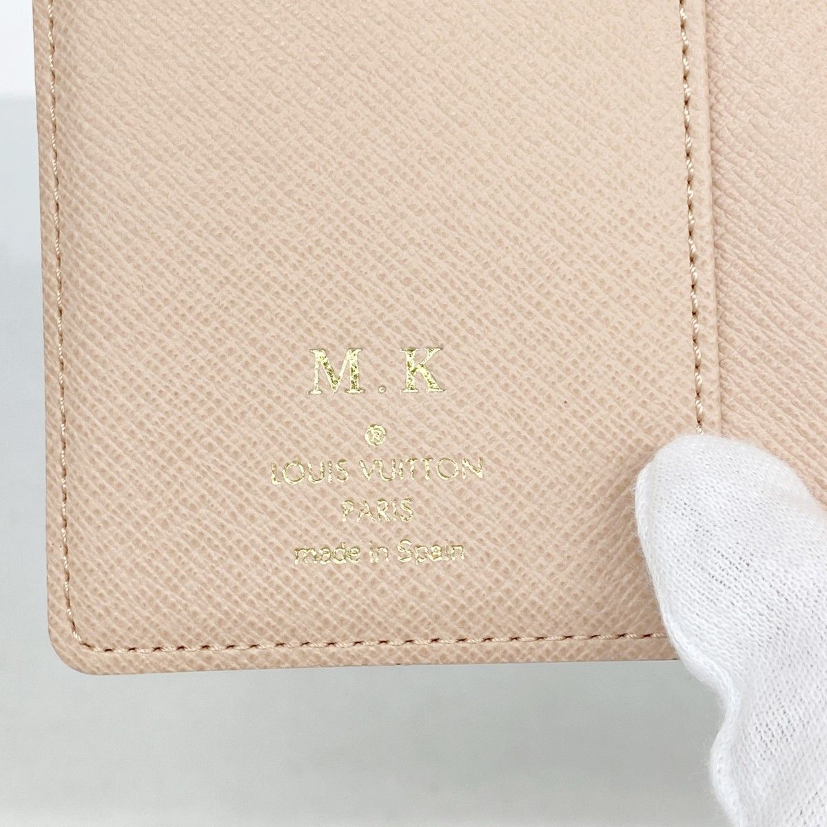 Louis Vuitton Notebook Cover Monogram Afish Agenda PM Brown — view 4