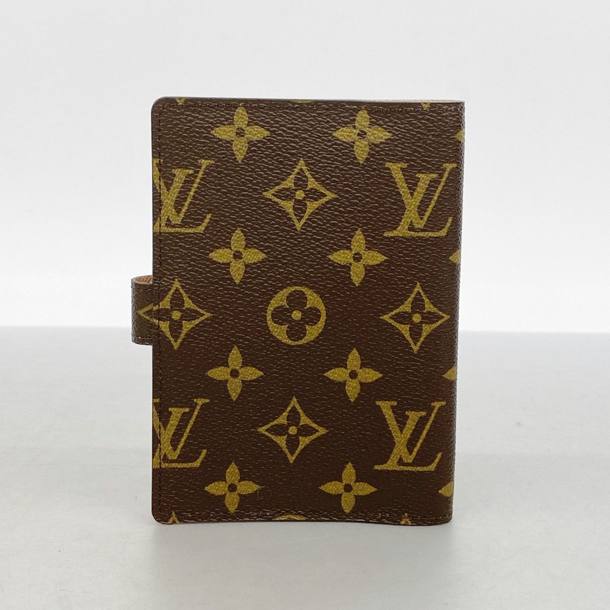 Louis Vuitton Notebook Cover Monogram Afish Agenda PM Brown — view 6